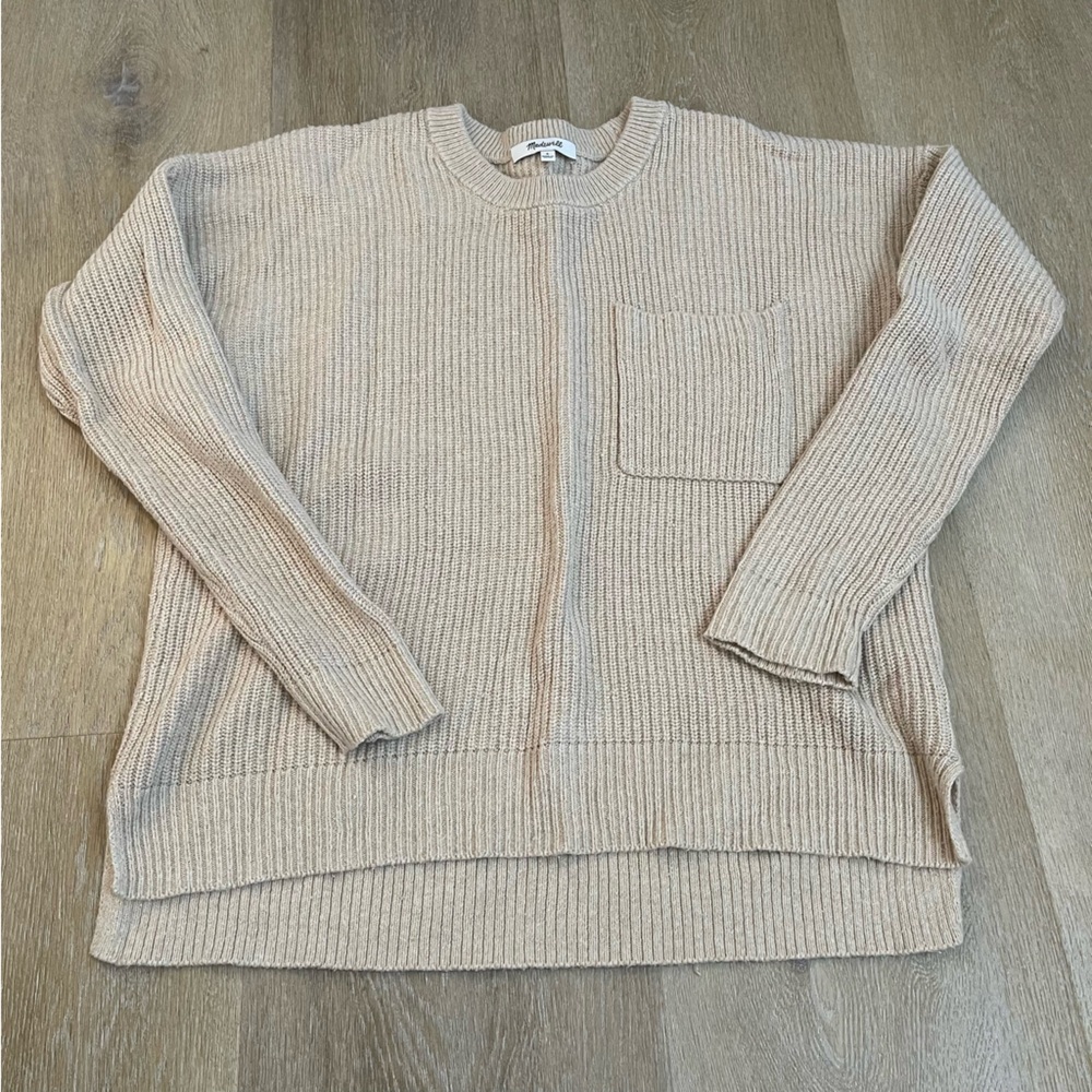 Madewell Thompson Pocket Pull Over Sweater - Picture 2 of 5